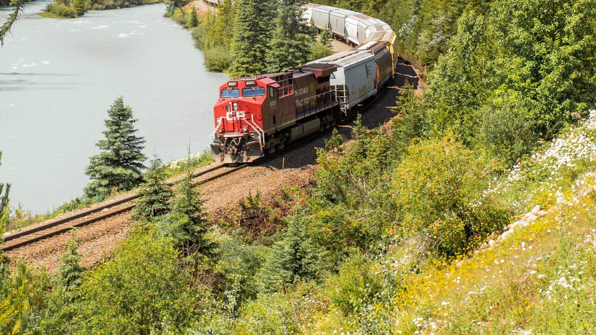 加拿大洛磯山登山者號鐵道體驗